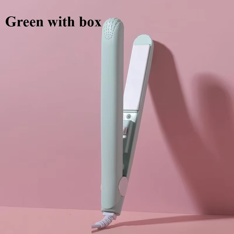 2025 New 3-In-1 PTC Hair Straightener Styling Appliances Hot Combs Tools Heated Flat Iron Beard Styler Professional Brush Curlin