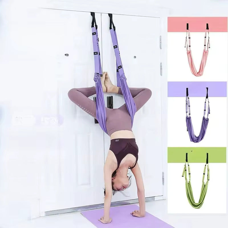 UThryve™ Aerial Yoga Strap – Flexibility & Inversion Trainer for Active Women