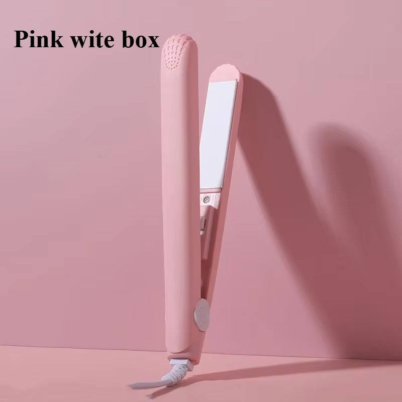 2025 New 3-In-1 PTC Hair Straightener Styling Appliances Hot Combs Tools Heated Flat Iron Beard Styler Professional Brush Curlin