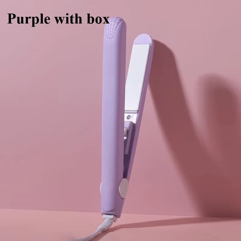 2025 New 3-In-1 PTC Hair Straightener Styling Appliances Hot Combs Tools Heated Flat Iron Beard Styler Professional Brush Curlin