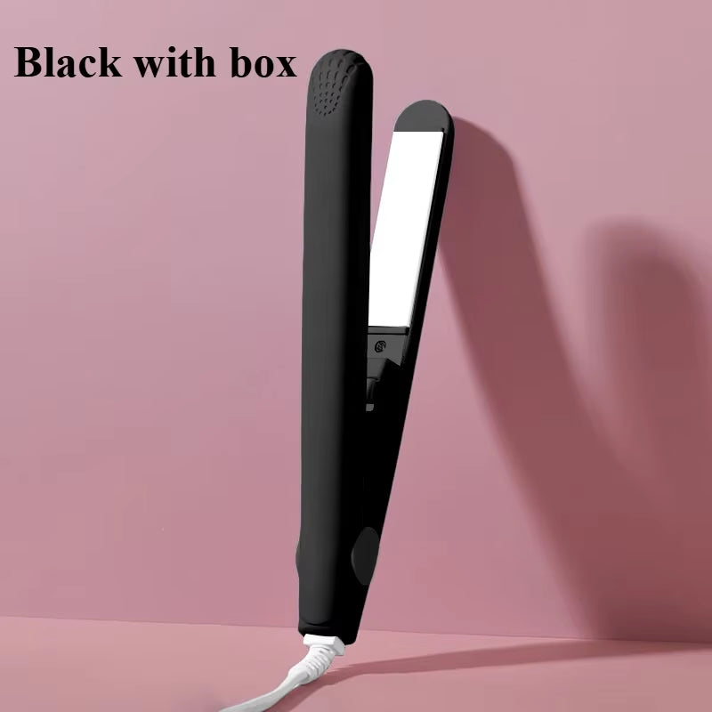 2025 New 3-In-1 PTC Hair Straightener Styling Appliances Hot Combs Tools Heated Flat Iron Beard Styler Professional Brush Curlin