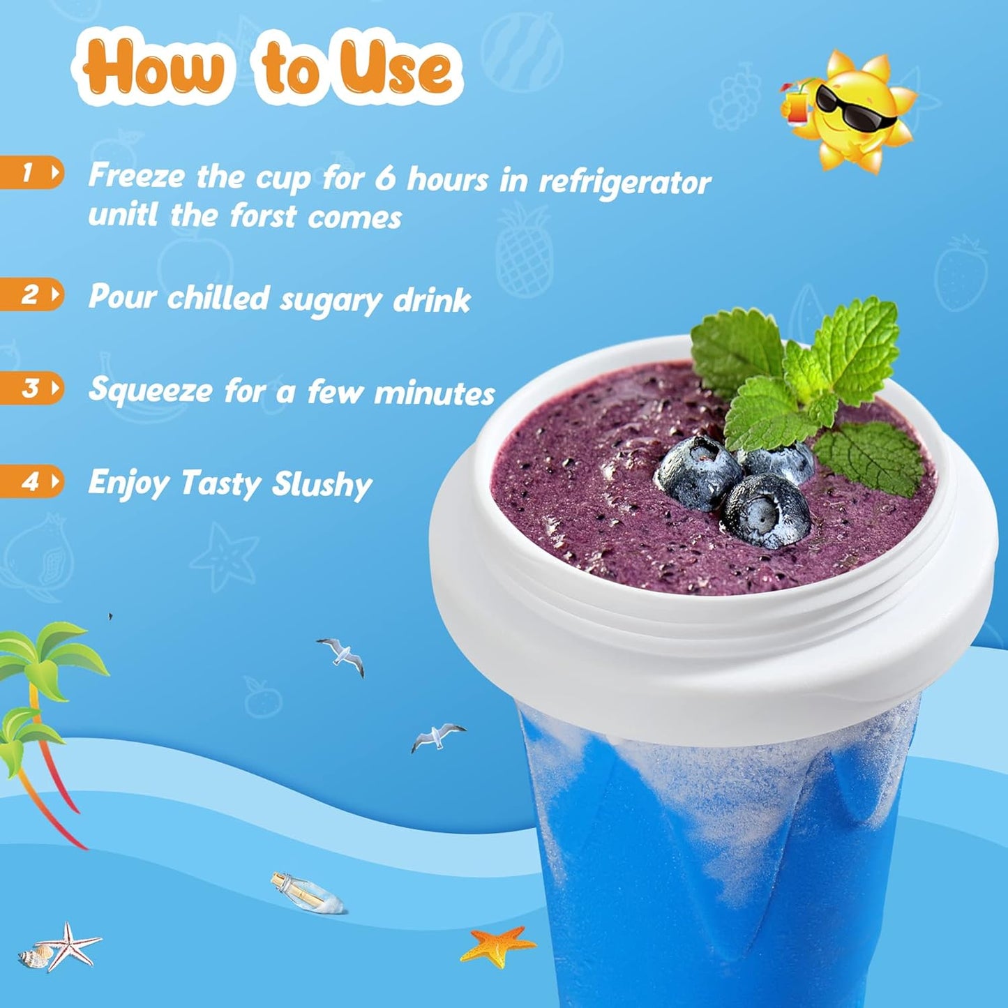 DIY Magic Slushy Maker Cup