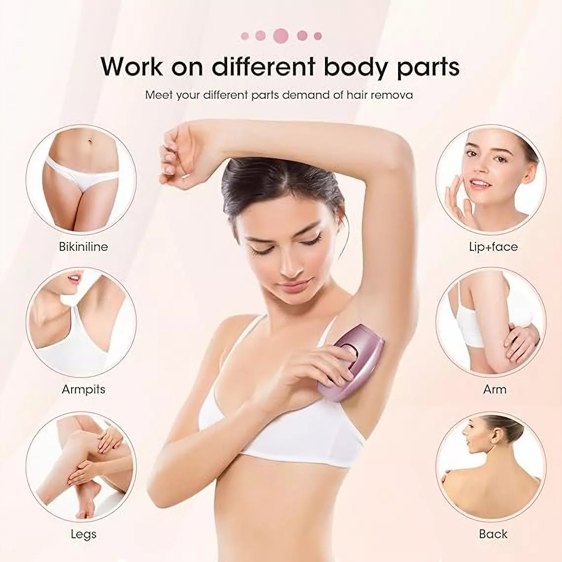 UThryve™ IPL Hair Removal Handset