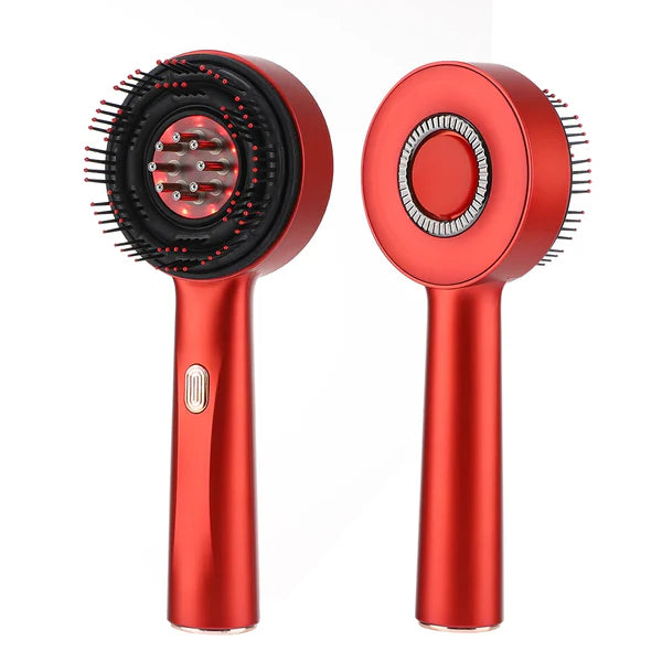 UThryve™ 3 in 1 Red Light Scalp Massaging Hair Brush