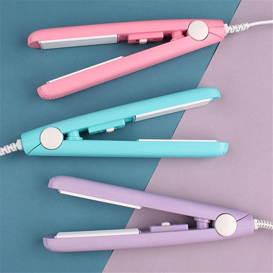 3-in-1 PTC Hair Straightener Styling Appliances Hot Combs Tools Heated Flat Iron Beard Styler Professional Brush Curlin