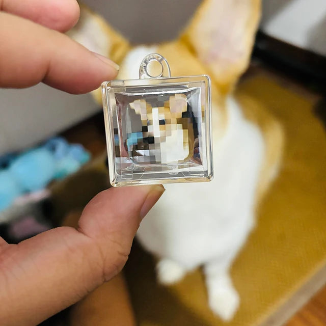 The Pixel Craft Keychain