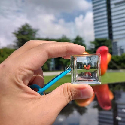 The Pixel Craft Keychain