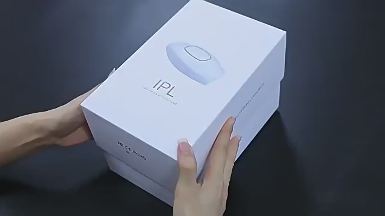 Load video: UThryve™ IPL Hair Removal Handset